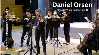 C Stamitz Viola Concerto in D major Op 1  Daniel Orsen [upl. by Nitsraek343]