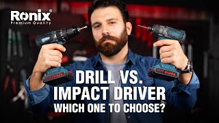 Drill vs Impact Driver Differences [upl. by Felicia]