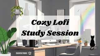 Cozy LoFi Study Beats with 40hz Tone for Focus [upl. by Cul]