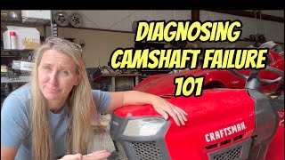 Repair Your Rider With Confidence How To 100 Diagnose A Broken Cam Shaft in Your Briggs amp Stratton [upl. by Sidell600]