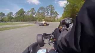 FINAL RACE of Florida Pro Kart Series in Jacksonville 103rd Street Sports Complex [upl. by Nedrob]