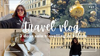 My solo trip to Vienna 🍰 Austria travel VLOG [upl. by Ennove]