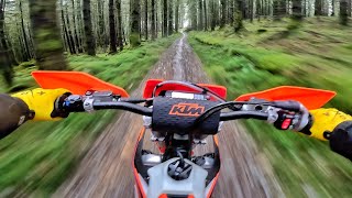 KTM EXC 150 OFF ROAD TEST [upl. by Rohclem]