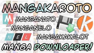 How To Download manga from Manganato Manganelo amp Mangakakalot  Mangakaroto [upl. by Hanser495]