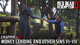 Red Dead Redemption 2  Money Lending and Other Sins VI VII PS5 Gameplay [upl. by Akirahs]