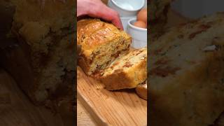 La meilleure recette de cake 🍞 cake fromages basilic apero recette recettefacile [upl. by Eelirrem]