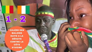 COLÈRE DES MALIENS SUITE A LA DÉFAITE CONTRE LA CÔTE DIVOIRE [upl. by Allecram]