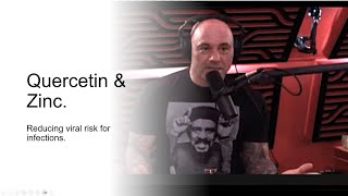 Joe Rogan shares Quercetin Zinc [upl. by Aneetsyrk]