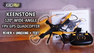 Keenstone  GPS FPV Drone W 1300mAh Battery amp 15mins Fly Time  Drone For Beginners REVIEW [upl. by Marozik255]