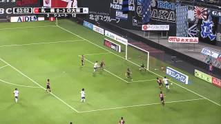 Consadole Sapporo 04 Gamba Osaka 230612 [upl. by Aynatal911]