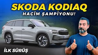 Skoda Kodiaq  Bagajı Daha da Büyüdü  İlk Sürüş [upl. by Ardeid152]