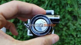 Rechargeable Electric Turbo Lighter keyring keychain has LED light and BOV sound [upl. by Walter970]