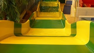 Park Wodny Kraków  Aligator Family Slide Onride POV [upl. by Xenophon]