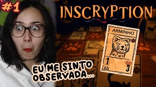 Apostando A VIDA Num JOGO DE CARTAS 😱🩸 Inscryption  1 [upl. by Merril]