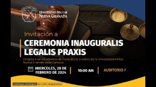 CEREMONIA INAUGURALIS LEGALIS PRAXIS [upl. by Aihseyn]