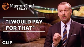 Perfecting Steak Frites  MasterChef Canada  MasterChef World [upl. by Annav]