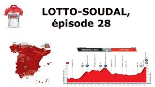 LOTTOSOUDAL ép28  première partie de VUELTA [upl. by Repohtsirhc]