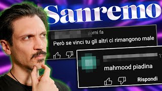 I PEGGIORI COMMENTI SOTTO I VIDEO DI SANREMO 2024 [upl. by Enneibaf596]