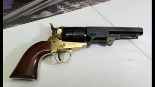 1851 Sheriff Black Powder Pistol from BUDK  Pietta Unboxing [upl. by Piggy]