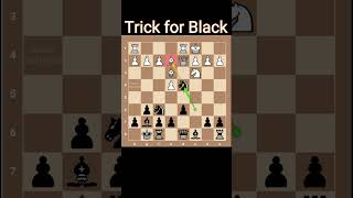 Chess Trick for Black  Trap to win with Sicilian [upl. by Ethelind689]