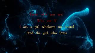 I Am Moana Song of the Ancestors  Karaoke  Moana Cast [upl. by Htiekal]