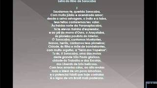 Hino de Sorocaba [upl. by Anev]