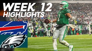 Bills vs Eagles  2023 Week 12 Highlights [upl. by Johannessen]