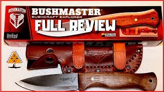 United Cutlery Bushmaster Bushcraft Explorer Knife Gear Review [upl. by Hsital]