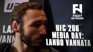 UFC 206 Lando Vannata on Fighting in Hostile Territory  quotI Handled Business It Is What it Isquot [upl. by Benedicto]