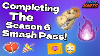 Completing the Season 6 Smash Pass in Smash Karts [upl. by Rudolfo]