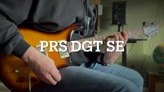 PRS DGT SE  Tobacco burst [upl. by Ilrahs]