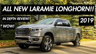 2019 RAM 1500 LARAMIE LONGHORN REVIEW IS IT WORTH 72000 [upl. by Heurlin]