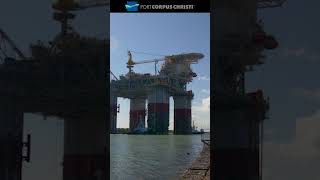 CHEVRON Anchor Platform leaving Kiewit Offshore Services shorts youtubeshorts [upl. by Shanie838]