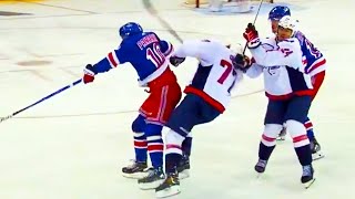 Artemi Panarin Hit on TJ Oshie Injury FULL CLIP Rangers vs Capitals  2024 NHL Playoffs Highlights [upl. by Cornwell]