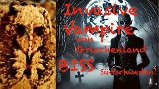 Invasive VAMPIRE von Griechenland BISS Südschweden Die NosferatuSpinnen breiten sich aus [upl. by Bullivant830]