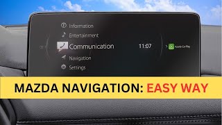 How To Use The 2024 Mazda Navigation Work in a Cumbersome and Easy Ways [upl. by Mandell554]