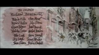 SCROOGE 1970 main titles  Music by Leslie Bricusse [upl. by Linn]