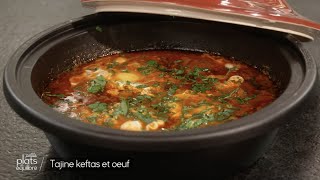 La recette du Tajine keftas et œufs de Laurent Mariotte  Petits Plats en Équilibre [upl. by Glendon]