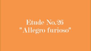 Etude No 26  32 Etudes by C Rose [upl. by Nwahsid708]