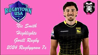 Nic Smith  Rugbytown24 [upl. by Akimahs]