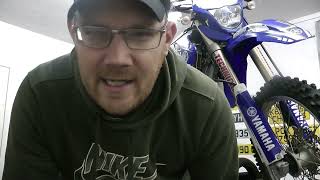 Yamaha WR 450 Oil amp Filter Change How To [upl. by Anilrahc]