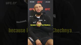 Daniel Cormier and Khamzat Chimaev Discuss Towel Trick at WeighIn [upl. by Hcirdla]