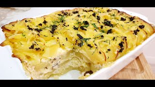 Cartofi Gratinati  Vegan [upl. by Ecirum]