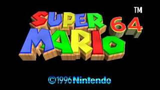 Super Mario 64 Soundtrack  Game Start [upl. by Nolly639]