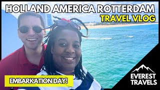 Holland America Rotterdam Vlog 1  Embarkation Day [upl. by Desirea83]