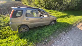 Crashing a 100HP Beater into the Ditch [upl. by Kiley955]