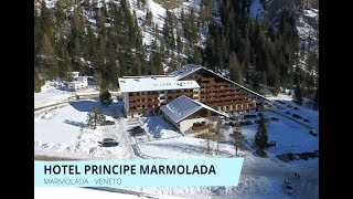 HOTEL PRINCIPE MARMOLADA  Marmolada  VENETO [upl. by Boehike]