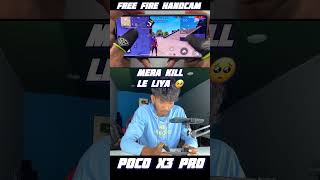 3 finger handcam gameplay solo vs squad poco x3 pro 60fps 120hz 360hz game turbo SD860 Prosecser 4kr [upl. by Durrej]