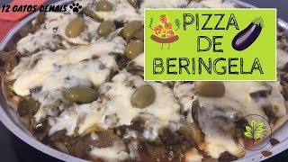 PIZZA DE BERINJELA  APRENDIZ DE PESCETARIANA [upl. by Eniamurt774]