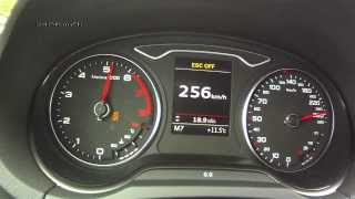 Audi A3 Sportback 18 TFSI 2013  acceleration 0220 kmh top speed test [upl. by Peta788]